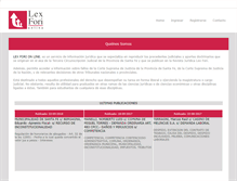 Tablet Screenshot of lexforionline.com